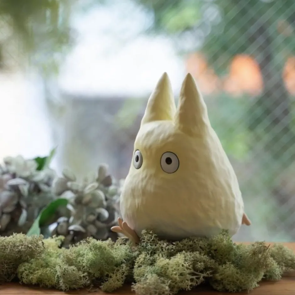 Maison Ghibli Statues-Statue Find The Little White Totoro - My Neighbor Totoro