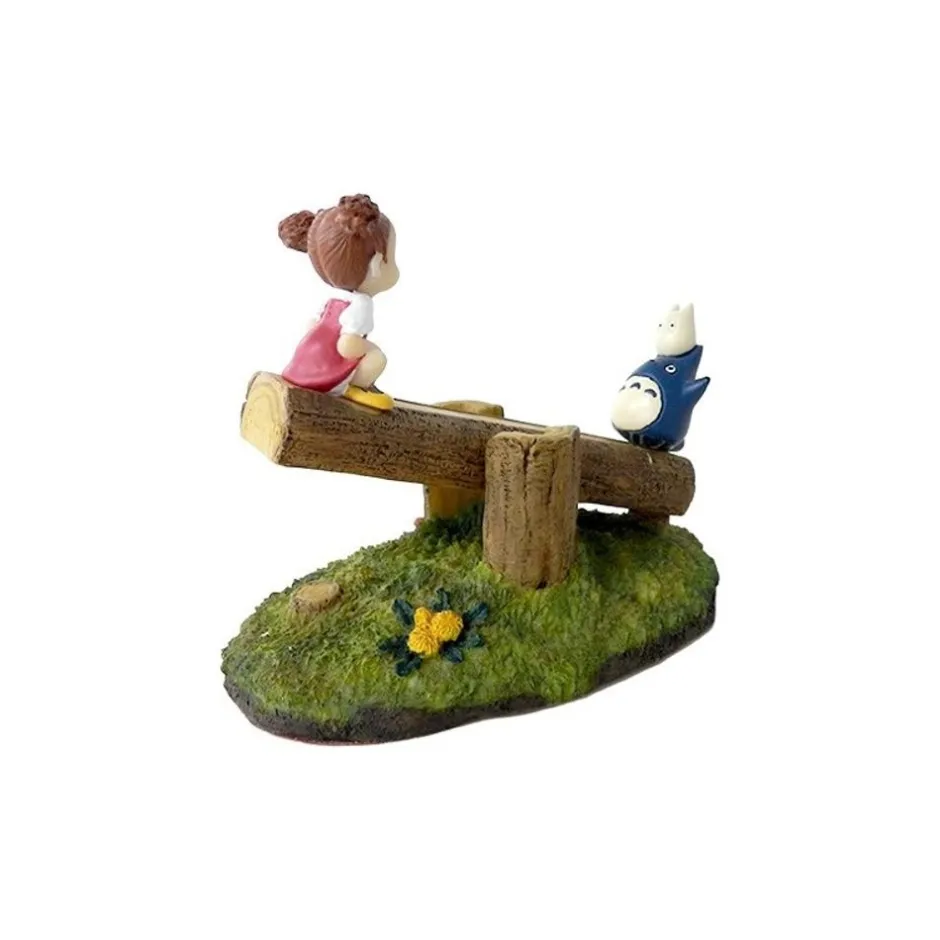 Maison Ghibli Statues-Statue Playground Of Forest Ornament Totoro - My Neighbor Totoro