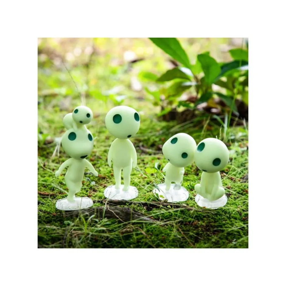 Maison Ghibli Statues-Statue Small And Big Kodama - Princess Mononoke