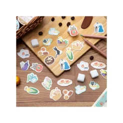 Maison Ghibli Small Equipment-Sticker Set Break Time Cookies - Kiki'S Delivery Service