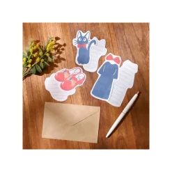 Maison Ghibli Postcards And Letter Papers-Stickers Kiki'S Accessories - Kiki'S Delivery Service