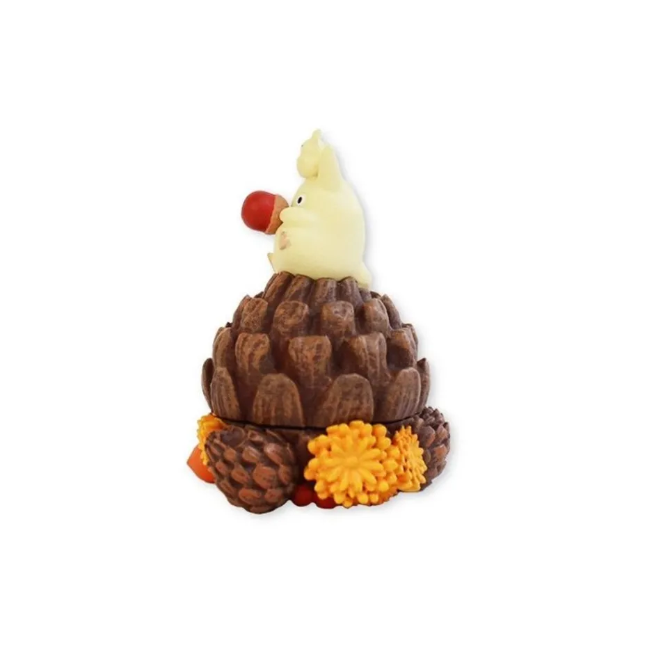 Maison Ghibli Jewellery Boxes-Storage Box Totoro White Pine Cone - My Neighbor Totoro