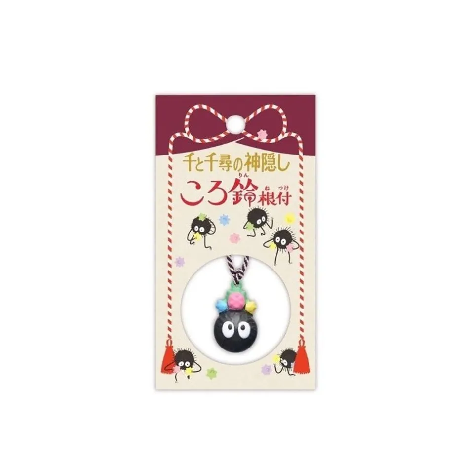 Maison Ghibli Straps-Strap Netsuke Susuwatari Ring Bell - Spirited Away
