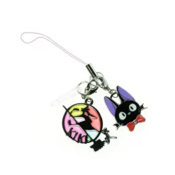 Maison Ghibli Straps-Strap Stained Glass Style Jiji Silver - Kiki'S Delivery Service