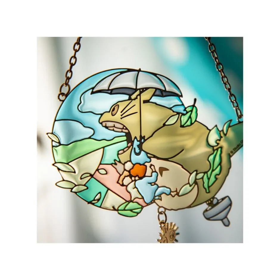 Maison Ghibli Decoration-Sun Catcher Stained Glass Totoro - My Neighbor Totoro