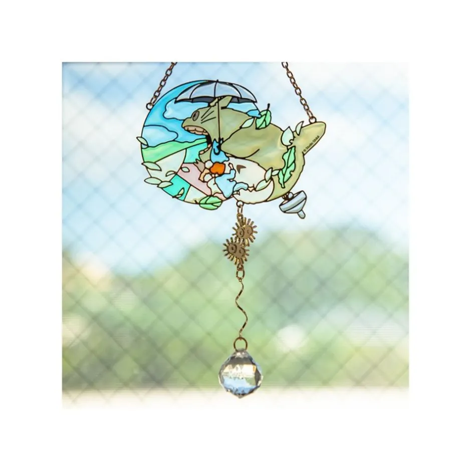 Maison Ghibli Decoration-Sun Catcher Stained Glass Totoro - My Neighbor Totoro