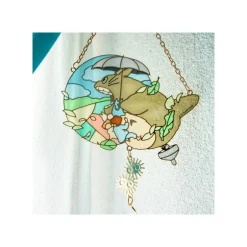 Maison Ghibli Decoration-Sun Catcher Stained Glass Totoro - My Neighbor Totoro