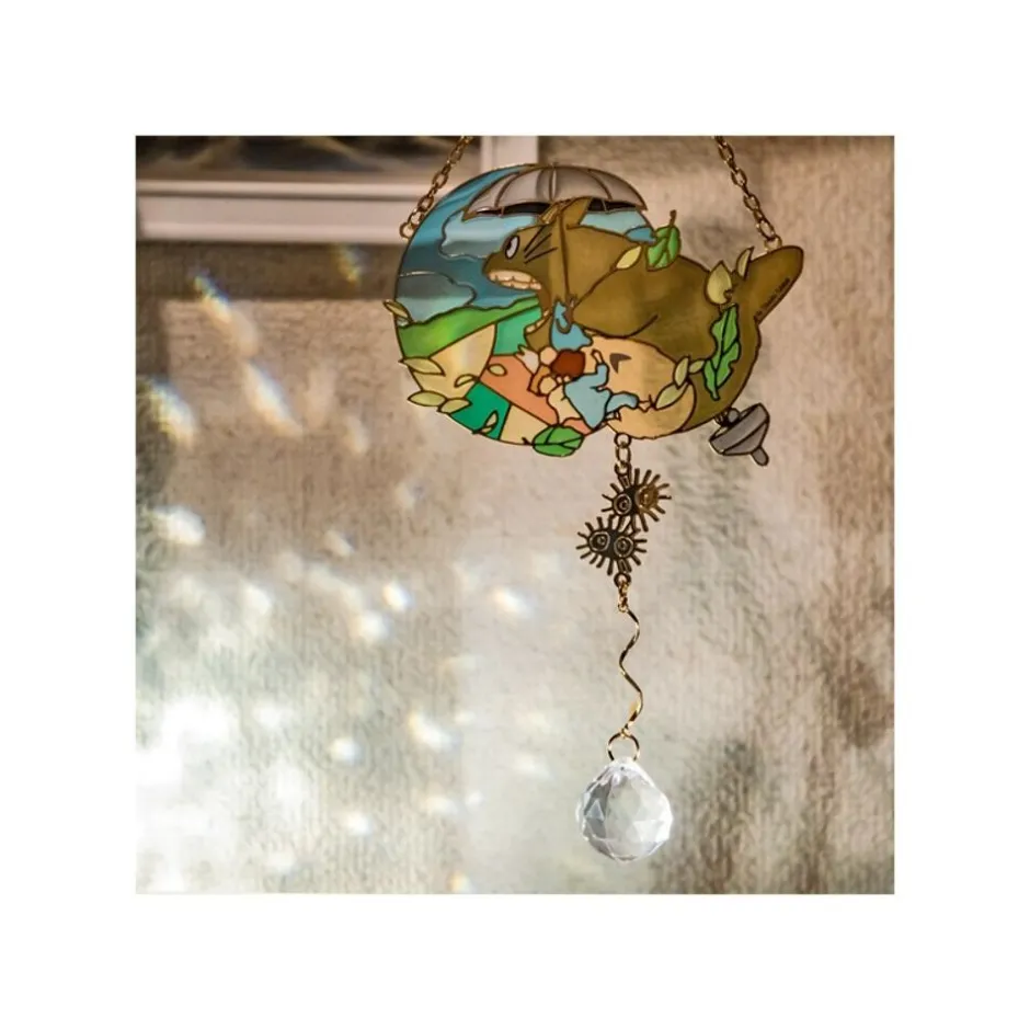 Maison Ghibli Decoration-Sun Catcher Stained Glass Totoro - My Neighbor Totoro