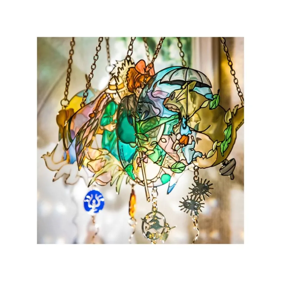 Maison Ghibli Decoration-Sun Catcher Stained Glass Kiki - Kiki'S Delivery Service