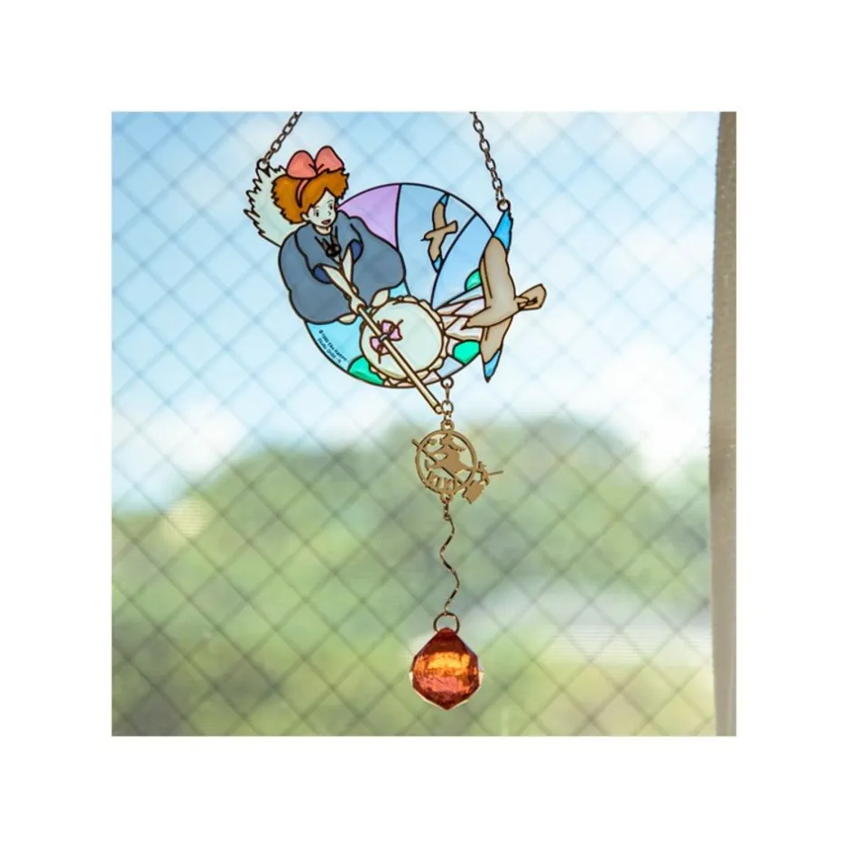 Maison Ghibli Decoration-Sun Catcher Stained Glass Kiki - Kiki'S Delivery Service