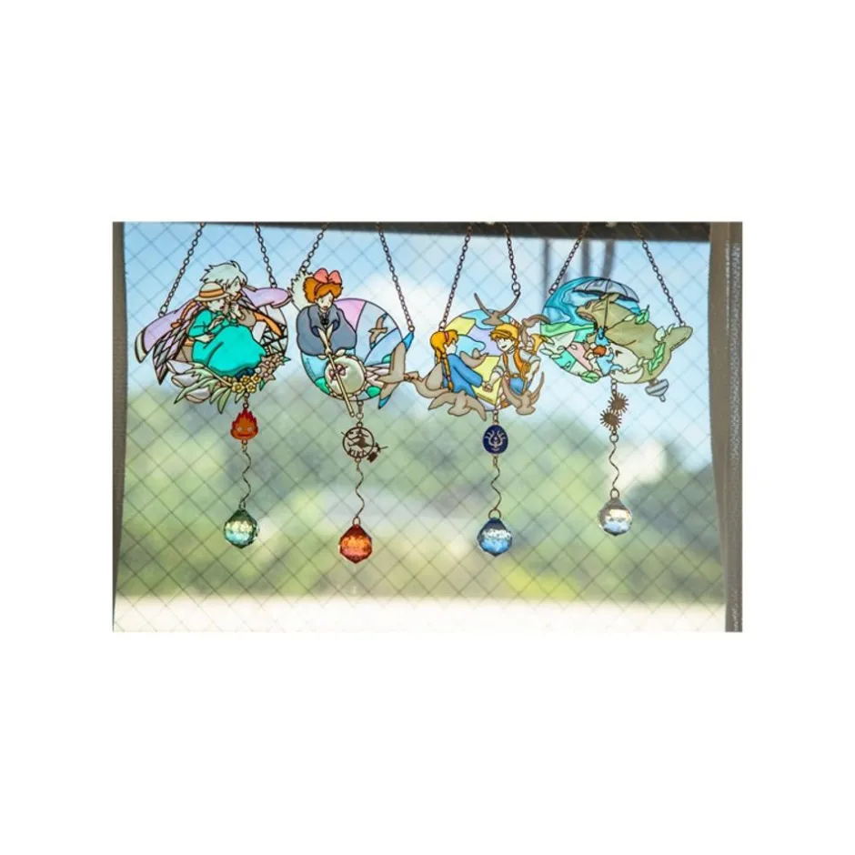 Maison Ghibli Decoration-Sun Catcher Stained Glass Kiki - Kiki'S Delivery Service