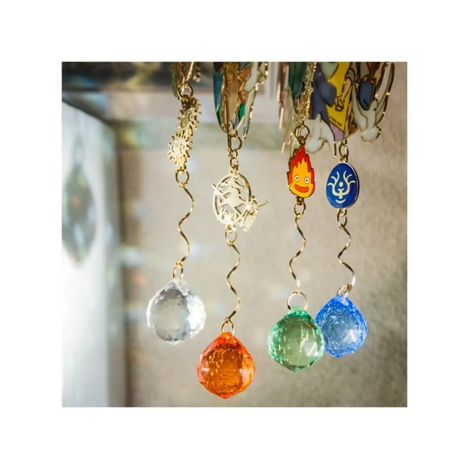 Maison Ghibli Decoration-Sun Catcher Stained Glass Sheeta & Pazu - Castle In The Sky