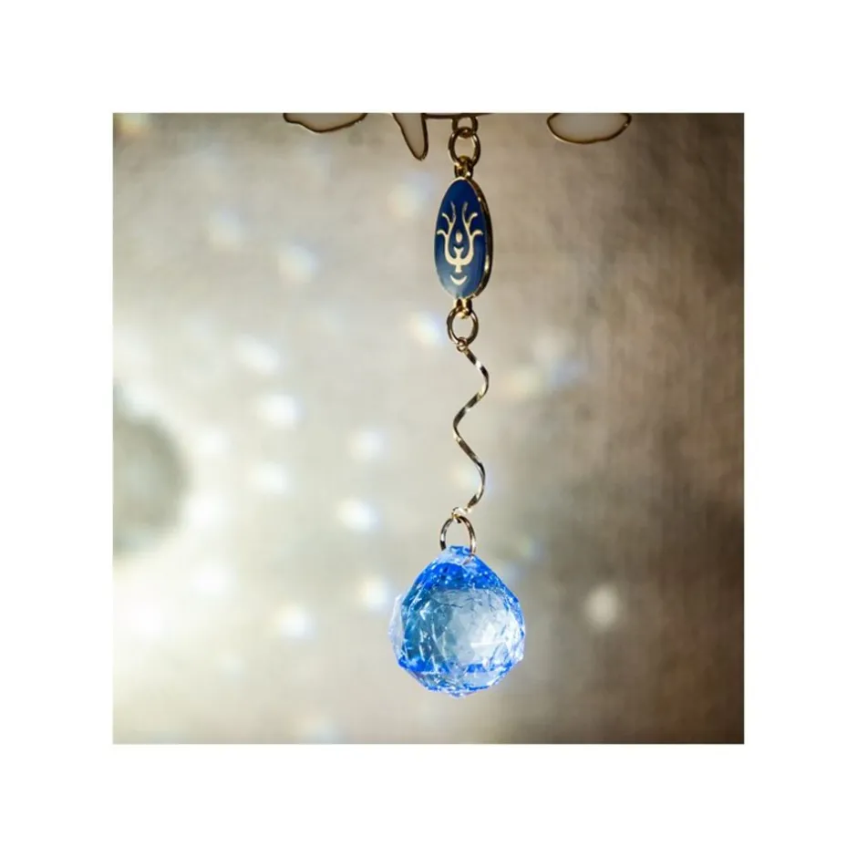 Maison Ghibli Decoration-Sun Catcher Stained Glass Sheeta & Pazu - Castle In The Sky
