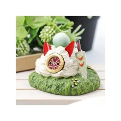 Maison Ghibli Decoration-Table Clock On The Sun'S Mask - Princess Mononoke