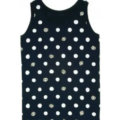 Maison Ghibli Outfits-Tank Top Totoro Kurosuke Dots Black(Ladies) - My Neighbor Totoro