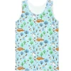 Maison Ghibli Outfits-Tank Top With Totoro Light Blue Image (Woman) - My Neighbor Totoro