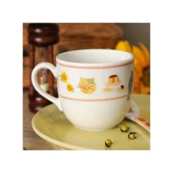 Maison Ghibli Kitchenware-Tea Time & Cat Cup - The Cat Returns