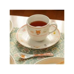 Maison Ghibli Kitchenware-Tea Time & Cat Cup - The Cat Returns
