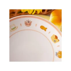 Maison Ghibli Kitchenware-Tea Time & Cat Plate - The Cat Returns