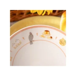 Maison Ghibli Kitchenware-Tea Time & Cat Plate - The Cat Returns