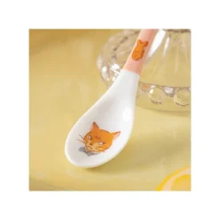 Maison Ghibli Kitchenware-Tea Time & Cat Spoon - The Cat Returns