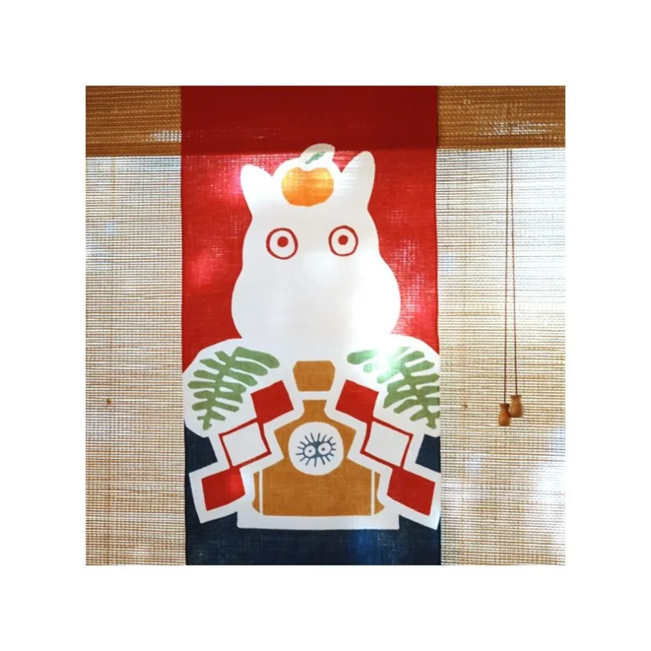 Maison Ghibli Household Linen-Tenugi Totoro & Kagami Mochi - My Neighbor Totoro