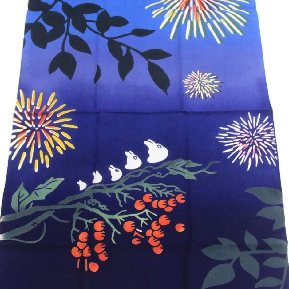 Maison Ghibli Outfits-Tenugui Fireworks - My Neighbor Totoro