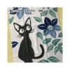 Maison Ghibli Outfits-Tenugui Jiji Blue Flowers - Kiki'S Delivery Service
