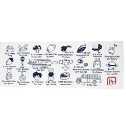 Maison Ghibli Outfits-Tenugui Totoro Symbols - My Neighbor Totoro