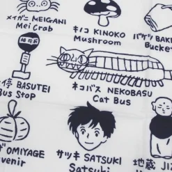 Maison Ghibli Outfits-Tenugui Totoro Symbols - My Neighbor Totoro