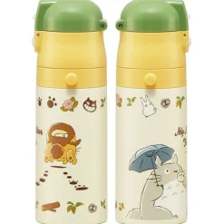 Maison Ghibli Kitchenware-Thermos Bottle Double Opening Totoro & Catbus - My Neighbor Totoro