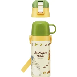 Maison Ghibli Kitchenware-Thermos Bottle Double Opening Totoro & Catbus - My Neighbor Totoro