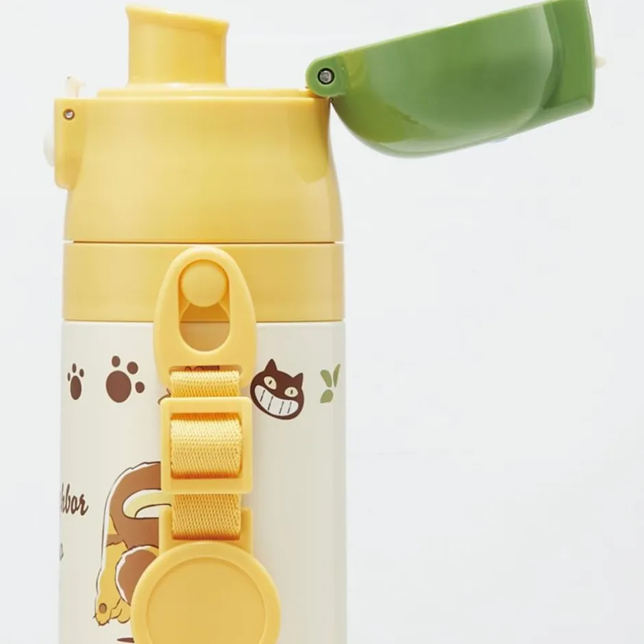 Maison Ghibli Kitchenware-Thermos Bottle Double Opening Totoro & Catbus - My Neighbor Totoro