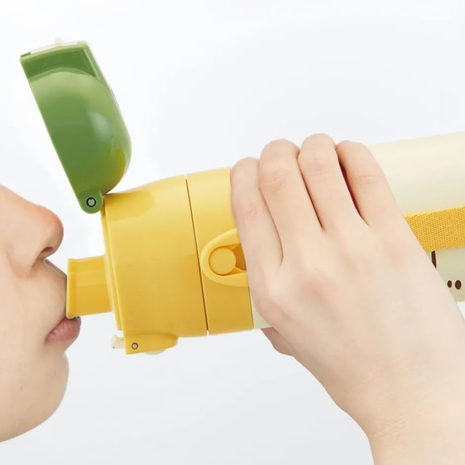 Maison Ghibli Kitchenware-Thermos Bottle Double Opening Totoro & Catbus - My Neighbor Totoro