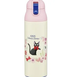 Maison Ghibli Kitchenware-Thermos Bottle 500Ml Jiji Flower Garland - Kiki'S Delivery Service