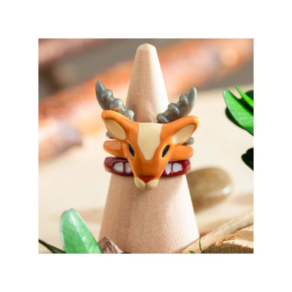 Maison Ghibli Jewellery-Three Ring Set Yakul - Princess Mononoke