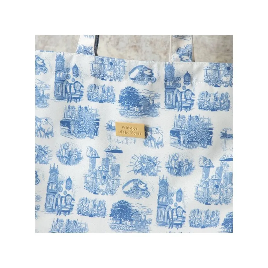 Maison Ghibli Bags-Tote Bag Blue Nostalgia - Whisper Of The Heart