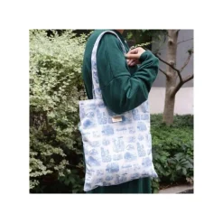 Maison Ghibli Bags-Tote Bag Blue Nostalgia - Whisper Of The Heart