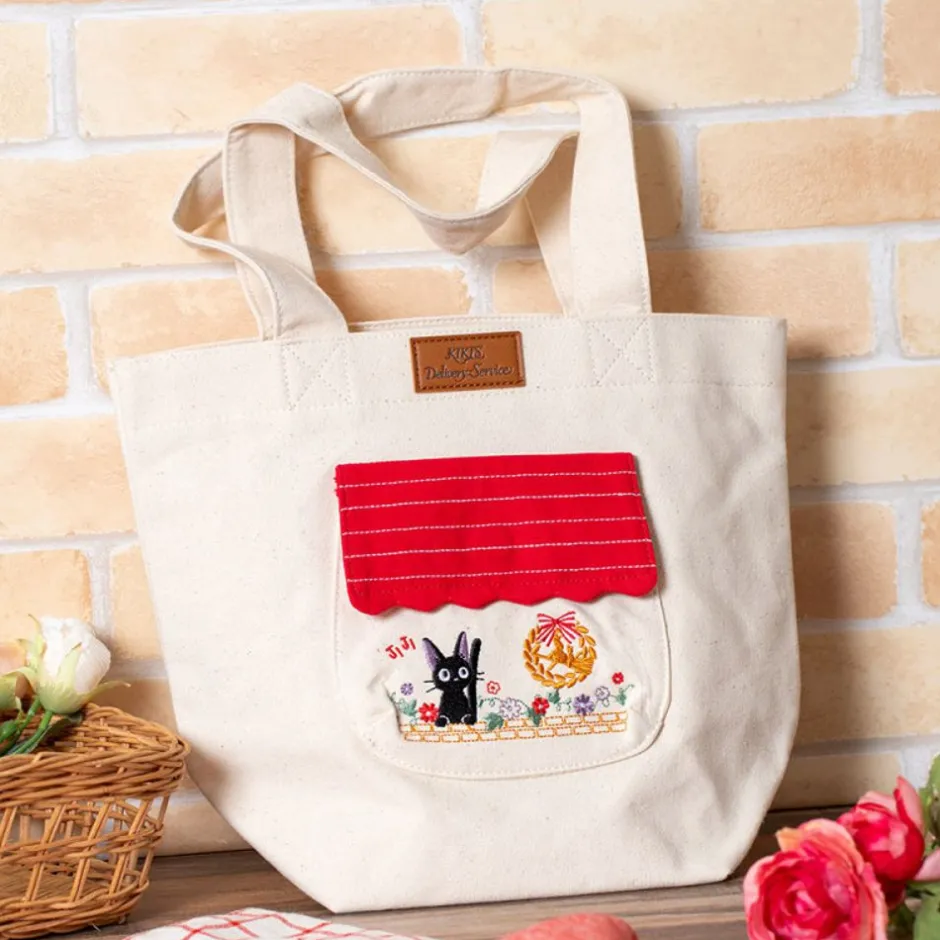 Maison Ghibli Bags-Tote Bag Jiji In The Flowers - Kiki'S Delivery Service