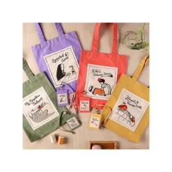 Maison Ghibli Bags-Tote Bag No Face'S Tea Time - Spirited Away