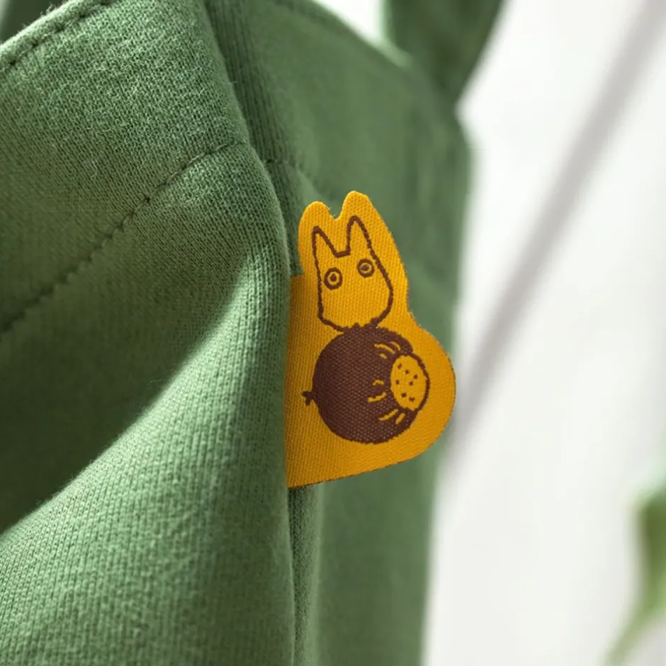 Maison Ghibli Bags-Tote Bag Totoro Autumn Green - My Neighbor Totoro