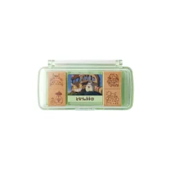 Maison Ghibli Small Equipment-Totoro & Catbus Mini Stamp Set Green - My Neighbor Totoro