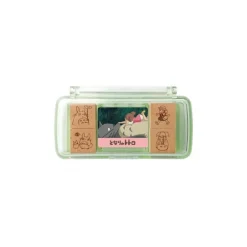 Maison Ghibli Small Equipment-Totoro & Mei Mini Stamp Set Red - My Neighbor Totoro