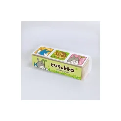 Maison Ghibli Small Equipment-Totoro And Catbus Wood Stamps Cubes - My Neighbor Totoro
