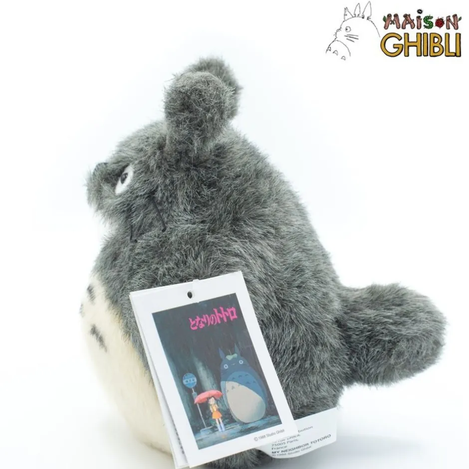 Maison Ghibli Classic Plush-Totoro Backpack Clip Grey - My Neighbor Totoro