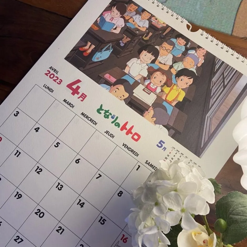 Maison Ghibli Schedule Diaries And Calendars-Totoro Calendar 2023