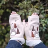 Maison Ghibli Outfits-Totoro Fir Trees Gloves - My Neighbor Totoro