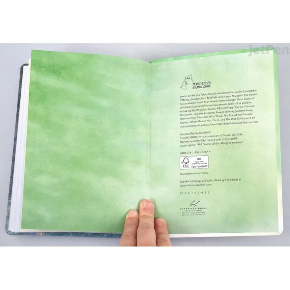 Maison Ghibli Notebooks And Notepads-Totoro Flexi Journal - My Neighbor Totoro