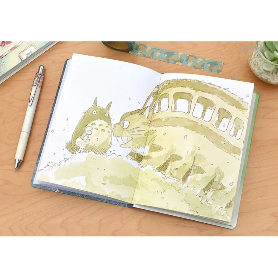 Maison Ghibli Notebooks And Notepads-Totoro Flexi Journal - My Neighbor Totoro