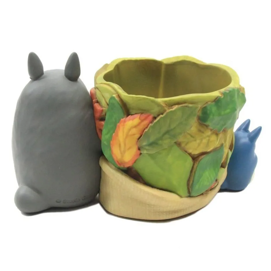 Maison Ghibli Decoration-Totoro Flower Bucket Leaves Bag - My Neighbour Totoro